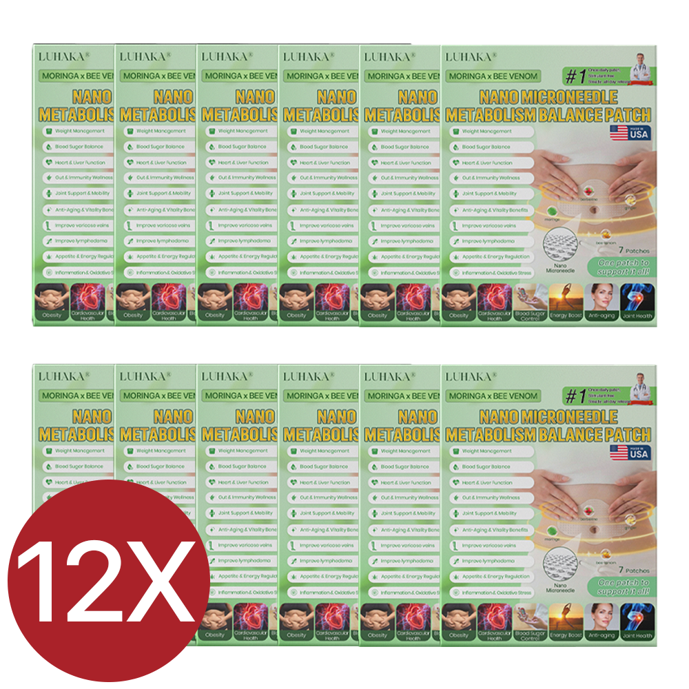Luhaka® Nano Microneedle Metabolism Balance Patch