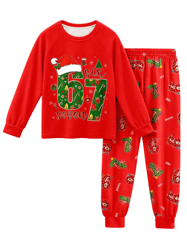 ๐2025 Christmas Sales๐
#67 Christmas Kids Pajama Set