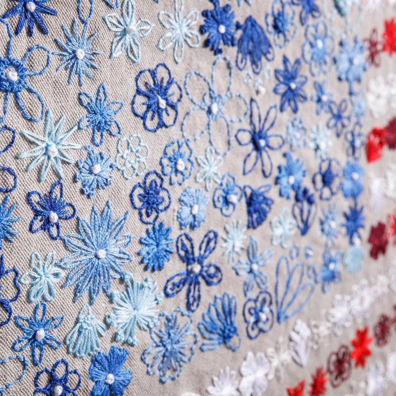Cilifer® 🔥Last Day 49% OFF - 🎨🧵Red. White & Bloom Embroidery Kit✨