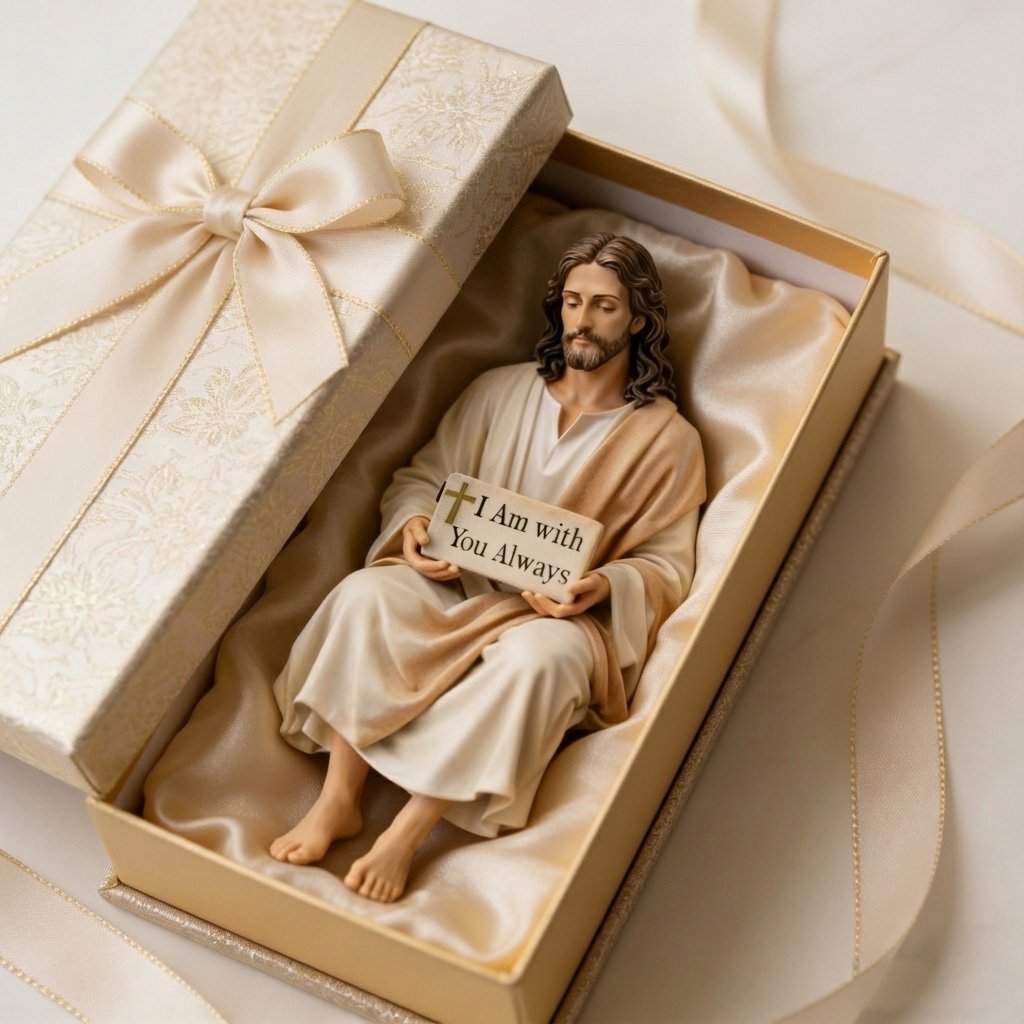 Cilifer® ✨Handcrafted Jesus Figurine✝️Serene Desk Companion🙏