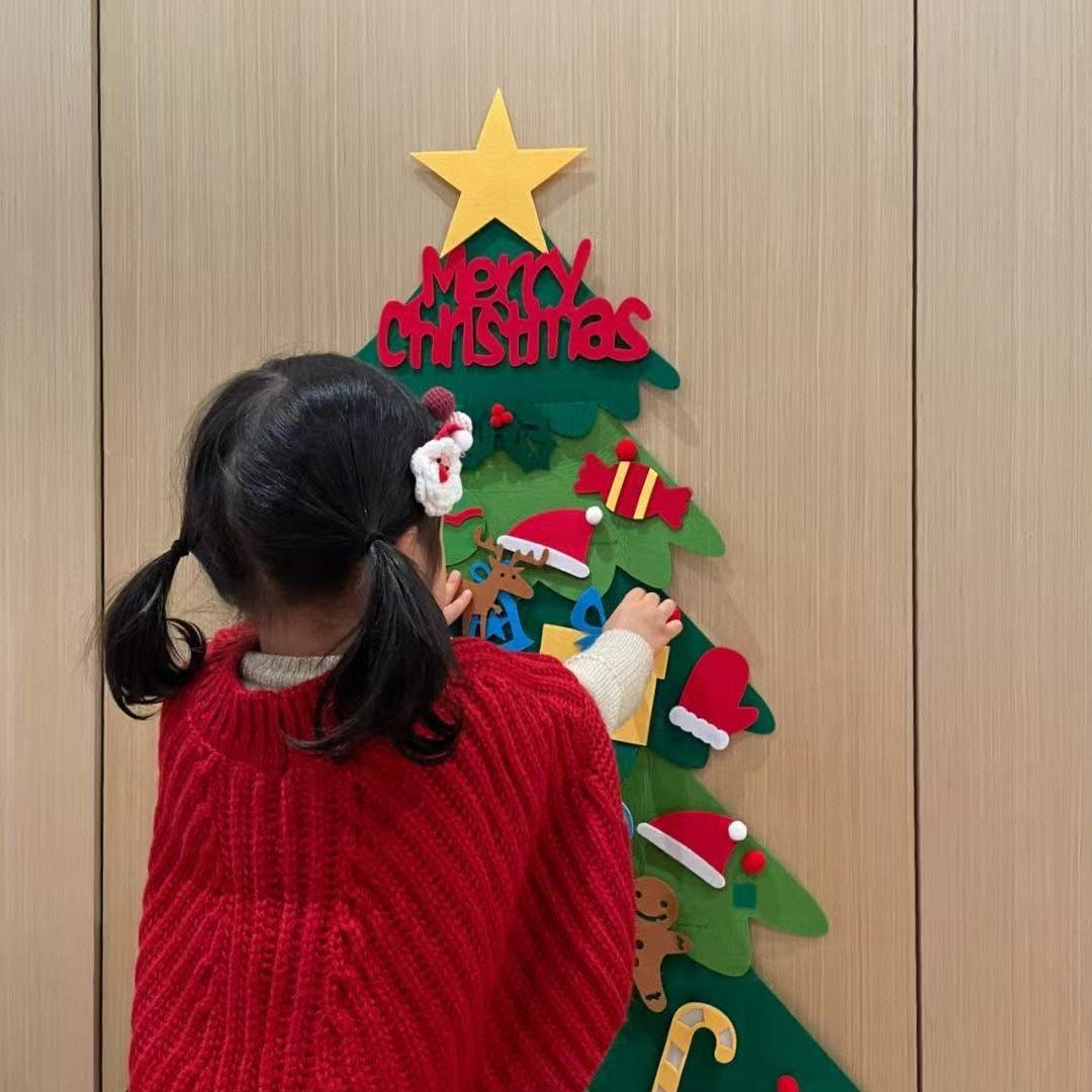 🎁DIY Felt Christmas Tree Set