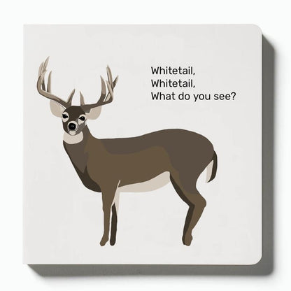 Cilifer®   🦌 Whitetail. Whitetail. What Do You See? — Rounded-Corner & Reinforced Children's cards for the Hunting Family