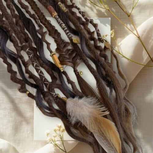 Cilifer®   ⏰New Year's Lowest Price! 🎉 - 👩🏼‍🦱Elastic Dread Ponytail Salty Soul