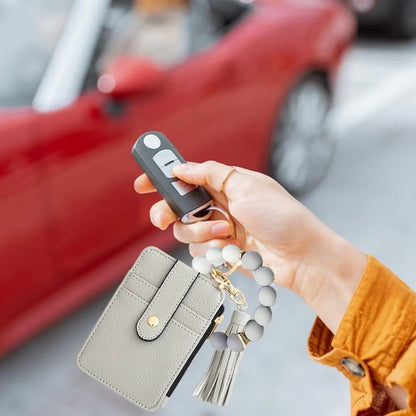 🎅 🔥Boho Beaded Tassel Keychain