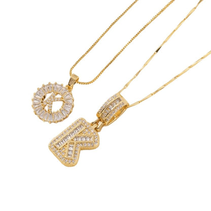 Cilifer®   🔥Initial Letter Pendant Necklaces - 2 Pack