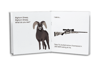 Cilifer®   🦌 Whitetail. Whitetail. What Do You See? — Rounded-Corner & Reinforced Children's cards for the Hunting Family