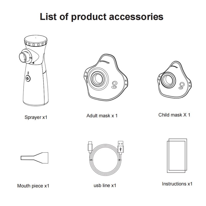 Portable Mesh Nebulizer: Breathe Easy Anywhere! 😷🌟