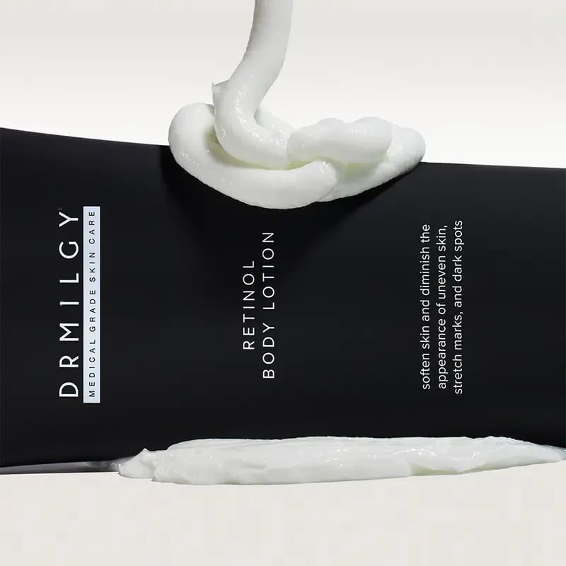 Luhaka®DRMILGY Retinol Body Lotion 6 oz with Shea Butter and Ceramides Skin Care Hydrating
