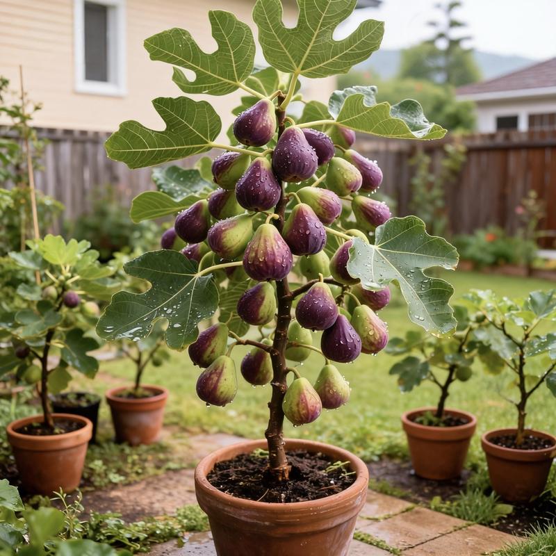 🏆 New Harvest🌿Brown Turkey Fig Seeds –High Yield & Easy to Grow (Container Friendly & 99% Germination)