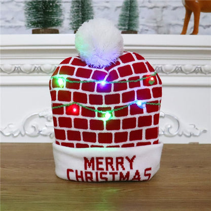 🔥- Christmas LED Light Knitted Beanies