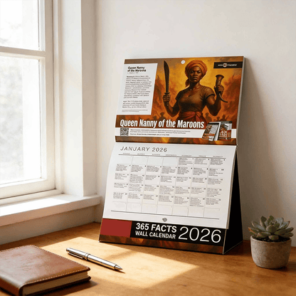 Cilifer®   📅2026 Calendar Black History 365 Facts Power to the People✊🏾
