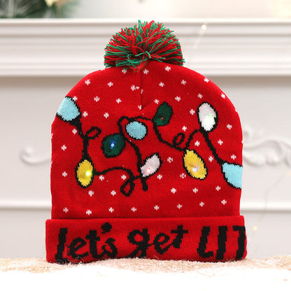🔥- Christmas LED Light Knitted Beanies