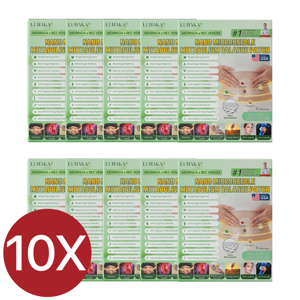 Luhaka® Nano Microneedle Metabolism Balance Patch