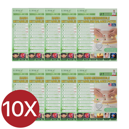Luhaka® Nano Microneedle Metabolism Balance Patch