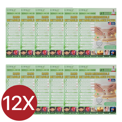 Luhaka® Nano Microneedle Metabolism Balance Patch