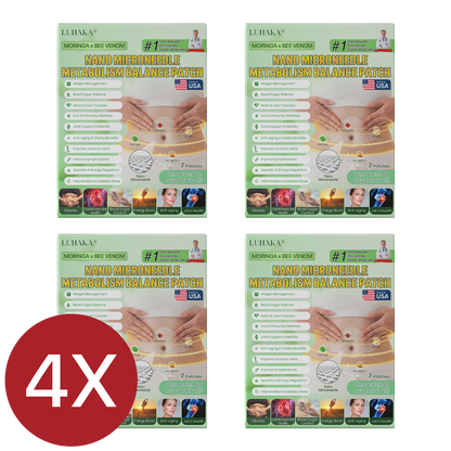 Luhaka® Nano Microneedle Metabolism Balance Patch