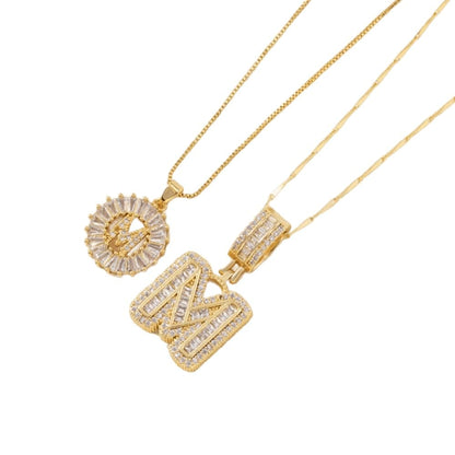 Cilifer®   🔥Initial Letter Pendant Necklaces - 2 Pack
