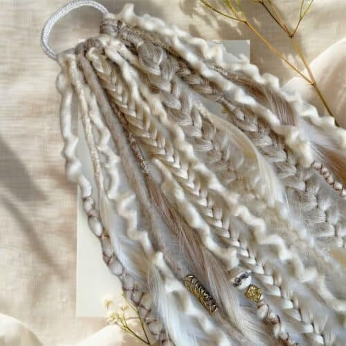 Cilifer®   ⏰New Year's Lowest Price! 🎉 - 👩🏼‍🦱Elastic Dread Ponytail Salty Soul