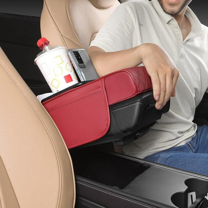 Cilifer®   Multifunctional PU Leather Car Armrest Box Mat