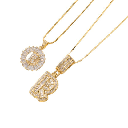 Cilifer®   🔥Initial Letter Pendant Necklaces - 2 Pack