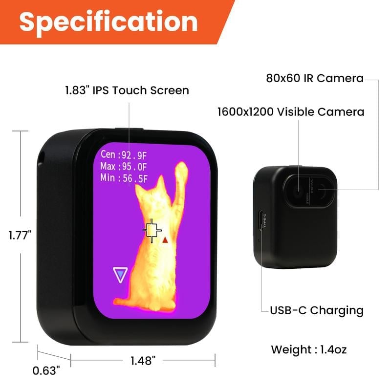 Cilifer®   ✨Small Thermal Imaging Camera for Beginner