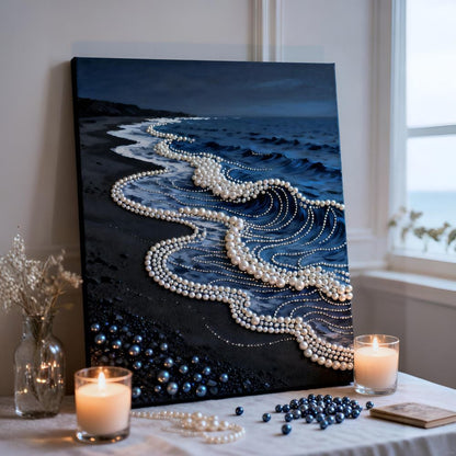 Cilifer®   🏰✨DIY Beaded Art Kit - Castle Pearl Painting