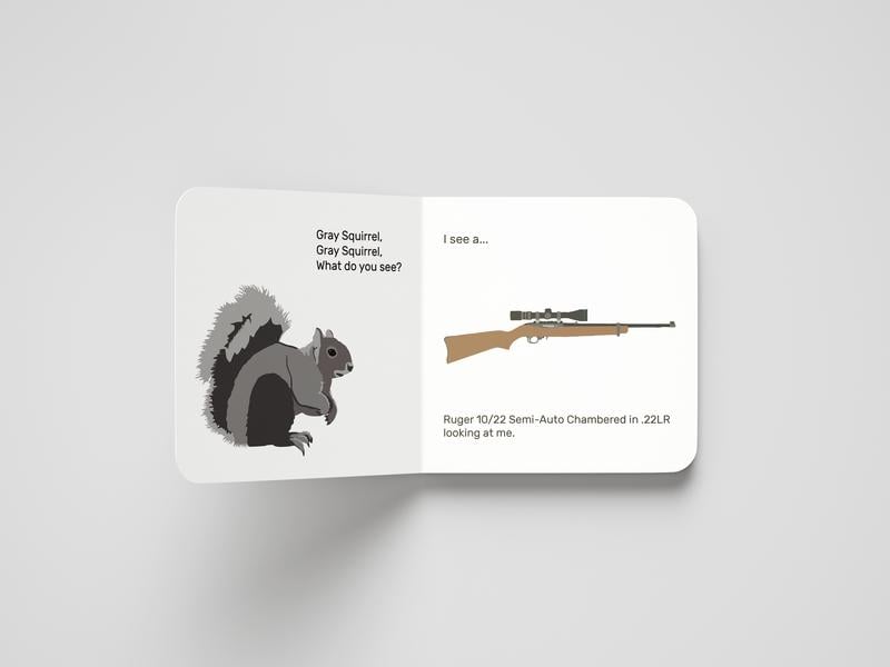 Cilifer®   🦌 Whitetail. Whitetail. What Do You See? — Rounded-Corner & Reinforced Children's cards for the Hunting Family