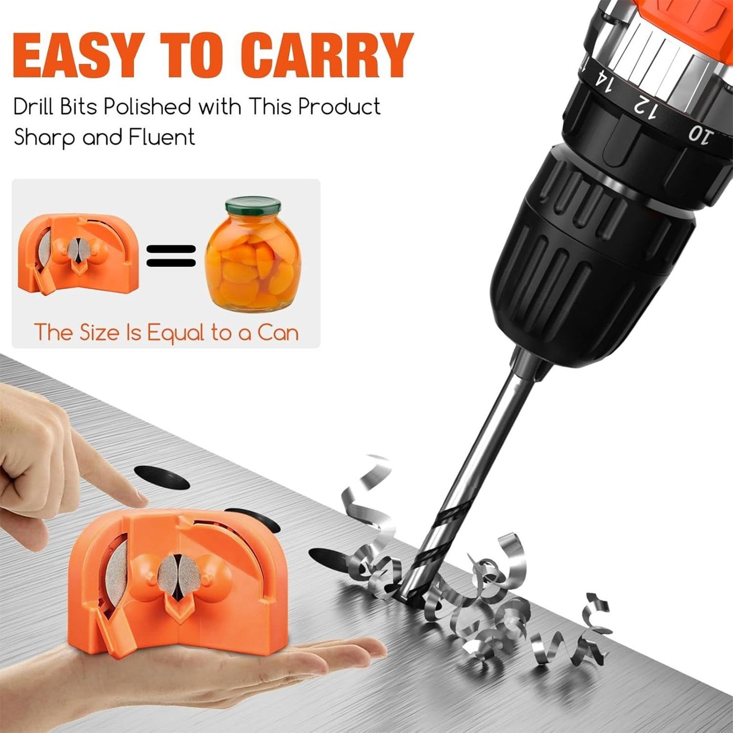 Multi-Function Drill Bit Sharpener