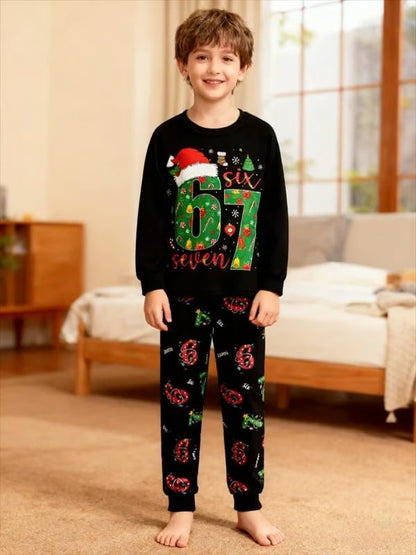 🎄2025 Christmas Sales🎅#67 Christmas Kids Pajama Set