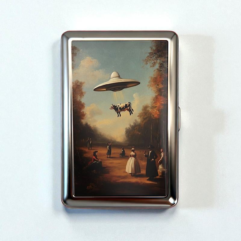 Cilifer®   🛡️Vintage Art Deco Versatile Card & Cash Case With RFID Protection