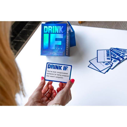🔥LAST DAY 50% OFF🏆 Cilifer® Drink If... Funny Adult Drinking Game. Party Card Game for Friends & Family – Get Buzzed & Drunk