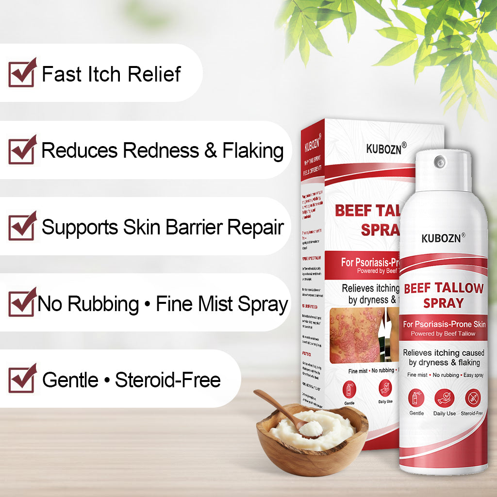 Lyyeto®  Beef Tallow Spray for Itchy. Flaky Psoriasis Skin 1