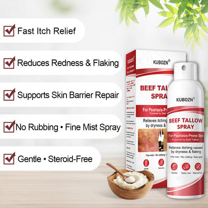 Lyyeto®  Beef Tallow Spray for Itchy. Flaky Psoriasis Skin 1