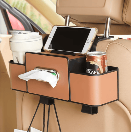 Cilifer®   3-in-1 Car Backseat Organizer – Keep Your Ride Clean & Organized!