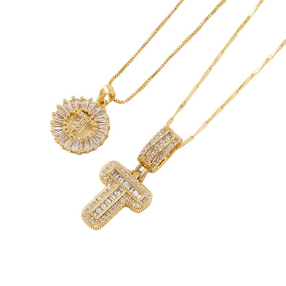 Cilifer®   🔥Initial Letter Pendant Necklaces - 2 Pack