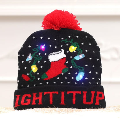 🔥- Christmas LED Light Knitted Beanies