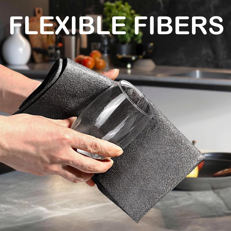 🔥10 Counts Magic Cleaning Cloth. Reuseable Thickened Streak Free Magic Cleaning Wipes