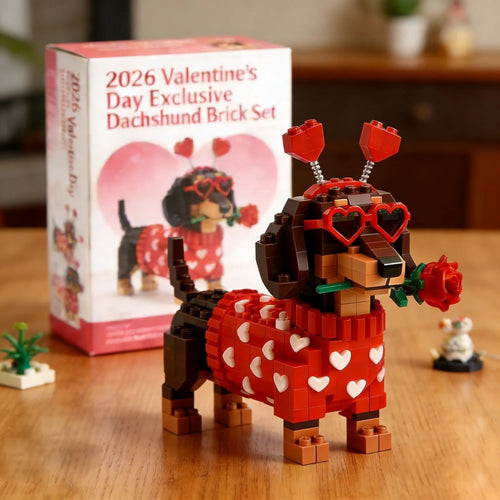 Cilifer®   💖 2026 Valentine's Day Exclusive Dachshund Brick Set 🐕