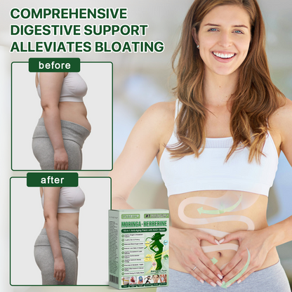 Lyyeto® Moringa Berberine + NAD+ 10-in-1 Nano Microneedle Patch(Just once a day, visible changes in 7 days)