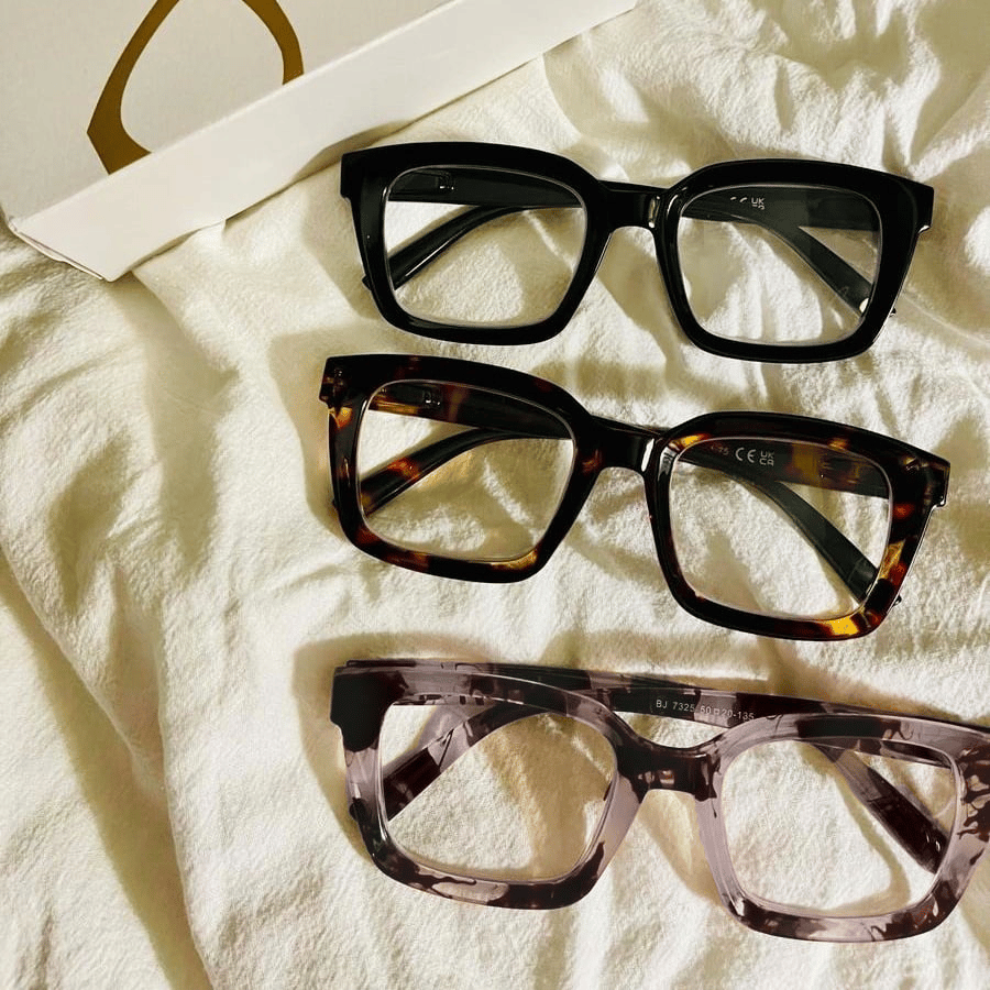 Cilifer®   ✨👓Tortoiseshell Reading Glasses – Blue Light Blocking Oversized Square Readers