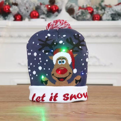 🔥- Christmas LED Light Knitted Beanies