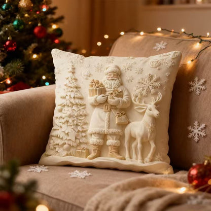 🏆 50K+ SOLD! 🎄 Luxury Christmas Style Pillow Cover – Machine Washable. Wrinkle-Resistant. Durable. Perfect for Living Room. Bedroom. Office & More 🛋️✨