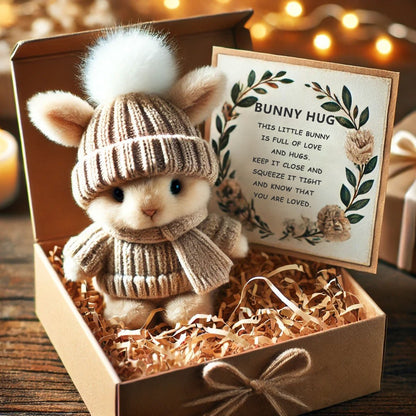 Cilifer®   🎉Special Sale🐇Handmade Mini Bunny Hug Cute Easter Gift🎁