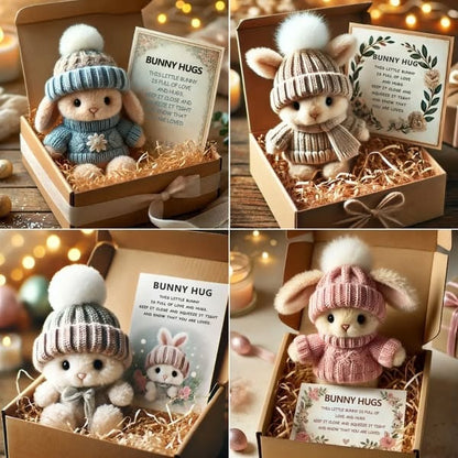 Cilifer®   🎉Special Sale🐇Handmade Mini Bunny Hug Cute Easter Gift🎁