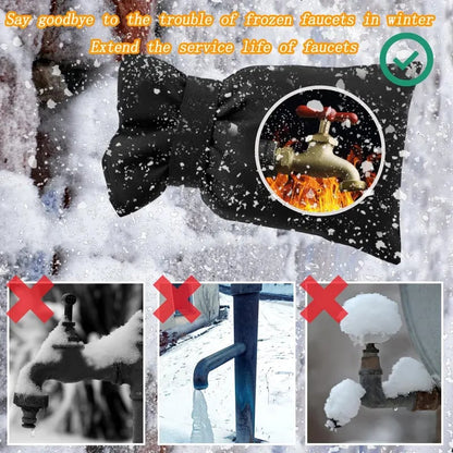 49% OFF This Week Promotions🎉🎉2 Packs Outdoor Faucet Covers for Winter Freeze Protection(8.5x5.5 Inch)