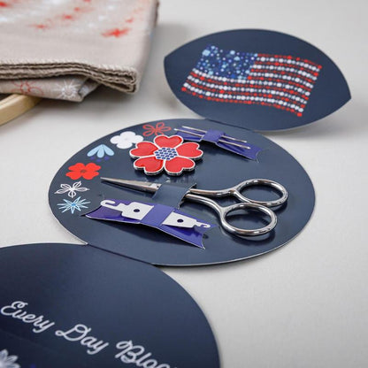 Cilifer®   🔥Last Day 49% OFF - 🎨🧵Red. White & Bloom Embroidery Kit✨