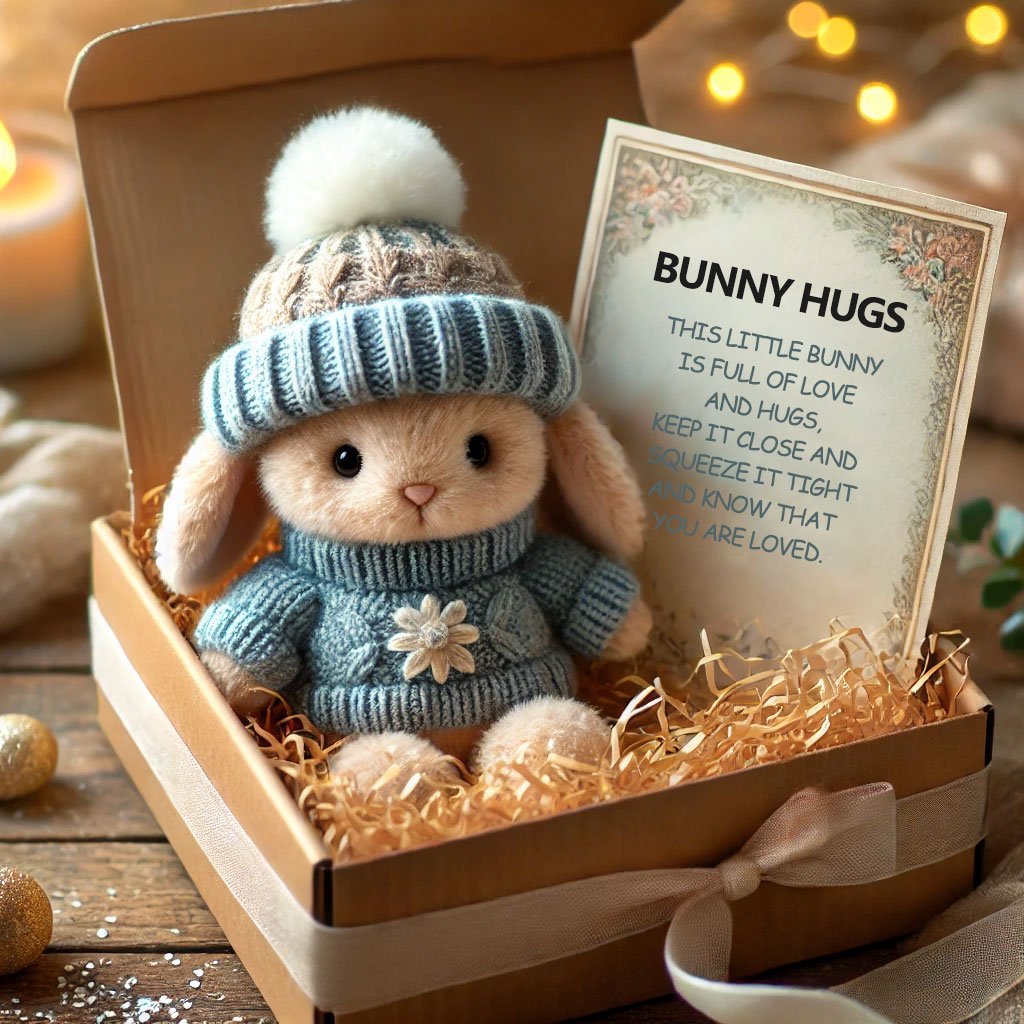 Cilifer®   🎉Special Sale🐇Handmade Mini Bunny Hug Cute Easter Gift🎁