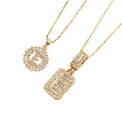 Cilifer®   🔥Initial Letter Pendant Necklaces - 2 Pack