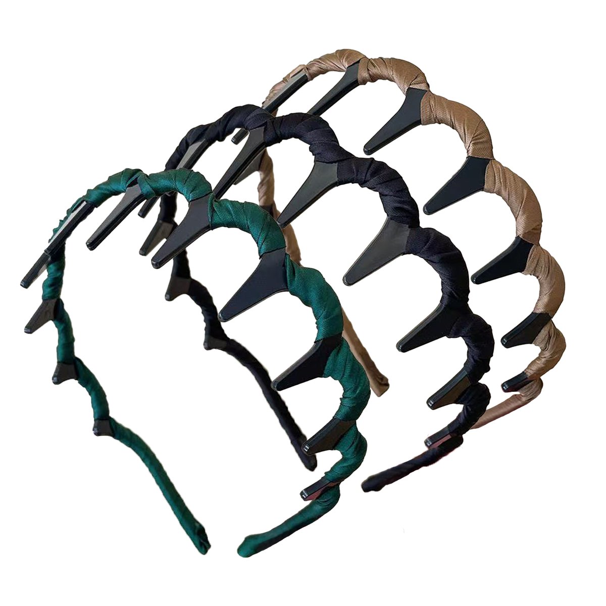 Simple (black+green+light brown)