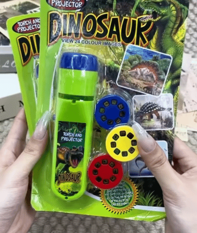 🦖 Dinosaur Projector Flashlight. Portable Dinosaur Projector Flashlight. Night Light Technology Toy For Christmas Gift